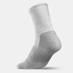 Quechua 2 Paires De Chaussettes De Randonnée Tiges Hautes Enfant Crossocks Noir Gris -Quechua Magasin 2 paires de chaussettes de randonnee tiges hautes enfant crossocks noir gris 2