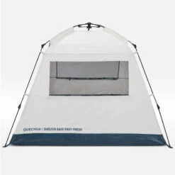 Quechua Abri De Camping 4 Places - Base Easy Fresh - Polyvalent, Instantané à Arceaux -Quechua Magasin abri de camping 4 places base easy fresh polyvalent instantane a arceaux 4