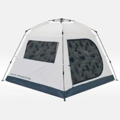 Quechua Abri De Camping 4 Places - Base Easy Fresh - Polyvalent, Instantané à Arceaux -Quechua Magasin abri de camping 4 places base easy fresh polyvalent instantane a arceaux 5