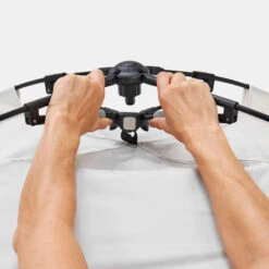 Quechua Abri De Camping 4 Places - Base Easy Fresh - Polyvalent, Instantané à Arceaux -Quechua Magasin abri de camping 4 places base easy fresh polyvalent instantane a arceaux 9