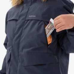 Quechua BLOUSON CHAUD ET IMPERMÉABLE DE RANDONNÉE - SH100 -6,5°C - ENFANT 7 - 15 ANS -Quechua Magasin blouson chaud et impermeable de randonnee sh100 65c enfant 7 15 ans 6
