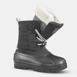 Quechua BOTTES DE NEIGE CHAUDES ET IMPERMEABLES DE RANDONNEE - SH900 - ENFANT 30 AU 38 -Quechua Magasin bottes de neige chaudes et impermeables de randonnee sh900 enfant 30 au 38 2