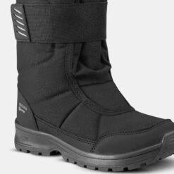 Quechua Bottes De Neige Chaudes Imperméables De Randonnée - SH100 Scratch - ENFANT 24-38 -Quechua Magasin bottes de neige chaudes impermeables de randonnee sh100 scratch enfant 24 38 4