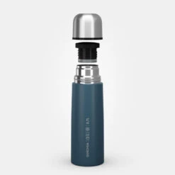 Quechua Bouteille Isotherme Inox 0,7L Avec Gobelet Pour La Randonnée - Bleu -Quechua Magasin bouteille isotherme inox 07l avec gobelet pour la randonnee bleu 7