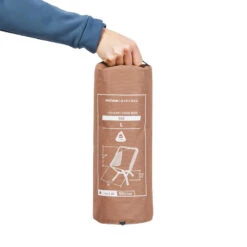 Quechua Magasin -Quechua Magasin chaise basse pliante de camping mh500 marron 1