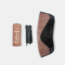 Quechua CHAISE BASSE PLIANTE DE CAMPING MH500 MARRON -Quechua Magasin chaise basse pliante de camping mh500 marron 2