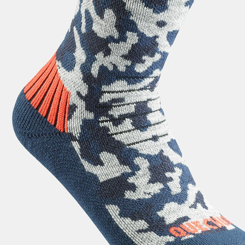 Quechua Chaussettes Chaudes De Randonnée - SH100 MID - Enfant X2 Paires 6 Quechua Chaussettes Chaudes De Randonnée - SH100 MID - Enfant X2 Paires – Image 6