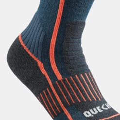 Quechua Chaussettes Chaudes De Randonnée - SH500 MOUNTAIN MID - Enfant X2 Paires -Quechua Magasin chaussettes chaudes de randonnee sh500 mountain mid enfant x2 paires 5