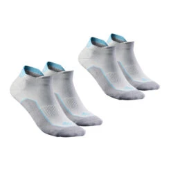 Quechua Chaussettes Randonnée Nature Gris - NH500 Low - X 2 Paires