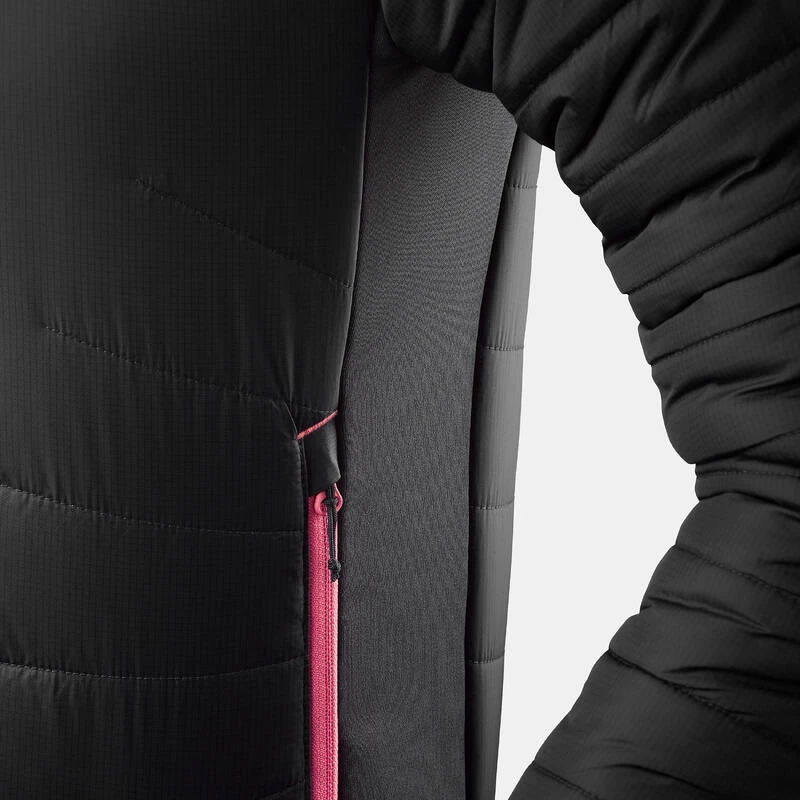 Quechua DOUDOUNE DE RANDONNÉE - HYBRIDE GRIS FONCE - ENFANT 7-15 ANS 7 Quechua DOUDOUNE DE RANDONNÉE - HYBRIDE GRIS FONCE - ENFANT 7-15 ANS – Image 7