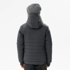 Quechua DOUDOUNE DE RANDONNÉE - HYBRIDE NOIRE - ENFANT 7-15 ANS 9 Quechua DOUDOUNE DE RANDONNÉE - HYBRIDE NOIRE - ENFANT 7-15 ANS -Quechua Magasin doudoune de randonnee hybride noire enfant 7 15 ans 2