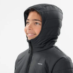 Quechua DOUDOUNE DE RANDONNÉE - HYBRIDE NOIRE - ENFANT 7-15 ANS 10 Quechua DOUDOUNE DE RANDONNÉE - HYBRIDE NOIRE - ENFANT 7-15 ANS -Quechua Magasin doudoune de randonnee hybride noire enfant 7 15 ans 3
