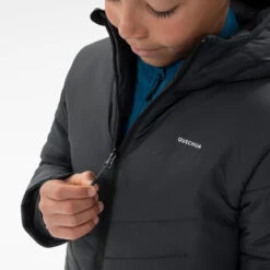 Quechua DOUDOUNE DE RANDONNÉE - HYBRIDE NOIRE - ENFANT 7-15 ANS 11 Quechua DOUDOUNE DE RANDONNÉE - HYBRIDE NOIRE - ENFANT 7-15 ANS -Quechua Magasin doudoune de randonnee hybride noire enfant 7 15 ans 4