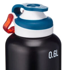 Quechua Gourde Alu 0,6L Avec Bouchon à Ouverture Rapide Pour La Randonnée -Quechua Magasin gourde alu 06l avec bouchon a ouverture rapide pour la randonnee 2