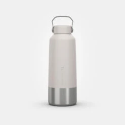 Quechua Gourde Inox 1L Avec Bouchon à Vis Pour La Randonnée - Blanc -Quechua Magasin gourde inox 1l avec bouchon a vis pour la randonnee blanc 9