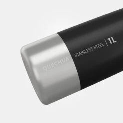 Quechua Gourde Inox 1L Avec Bouchon à Vis Pour La Randonnée - Noir 12 Quechua Gourde Inox 1L Avec Bouchon à Vis Pour La Randonnée - Noir -Quechua Magasin gourde inox 1l avec bouchon a vis pour la randonnee noir 2