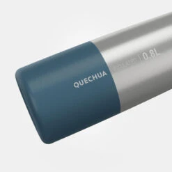 Quechua Gourde Isotherme Inox 0,8L Bouchon à Ouverture Rapide Pour La Randonnée - Bleu -Quechua Magasin gourde isotherme inox 08l bouchon a ouverture rapide pour la randonnee bleu 2