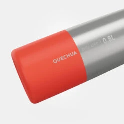 Quechua Gourde Isotherme Inox 0,8L Bouchon à Ouverture Rapide Pour La Randonnée - Rouge -Quechua Magasin gourde isotherme inox 08l bouchon a ouverture rapide pour la randonnee rouge 2
