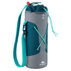 Quechua Housse Isotherme Pour Gourde Randonnée 1,2 à 1,5 Litre Gris/bleu -Quechua Magasin housse isotherme pour gourde randonnee 12 a 15 litre grisbleu 4