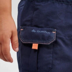 Quechua Jupe Short De Randonnée - MH100 KID Bleu Marine - Enfant 2-6 ANS -Quechua Magasin jupe short de randonnee mh100 kid bleu marine enfant 2 6 ans 3