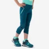 Quechua Legging De Randonnée - MH500 Vert - Enfant 7-15 Ans