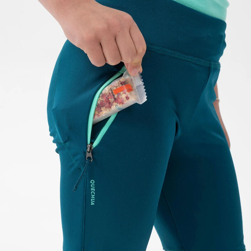 Quechua Legging De Randonnée - MH500 Vert - Enfant 7-15 Ans 5 Quechua Legging De Randonnée - MH500 Vert - Enfant 7-15 Ans – Image 5