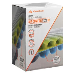 Quechua MATELAS DE CAMPING GONFLABLE AIR CONFORT | 2 PERSONNES - LARGEUR 120 CM 8 Quechua MATELAS DE CAMPING GONFLABLE AIR CONFORT | 2 PERSONNES - LARGEUR 120 CM -Quechua Magasin matelas de camping gonflable air confort 2 personnes largeur 120 cm 2