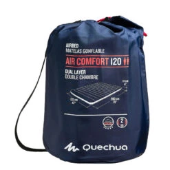 Quechua MATELAS DE CAMPING GONFLABLE AIR CONFORT | 2 PERSONNES - LARGEUR 120 CM 11 Quechua MATELAS DE CAMPING GONFLABLE AIR CONFORT | 2 PERSONNES - LARGEUR 120 CM -Quechua Magasin matelas de camping gonflable air confort 2 personnes largeur 120 cm 5