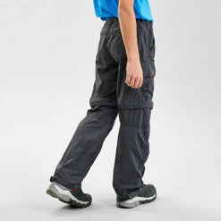 Quechua Pantalon De Randonnée Modulable Enfant MH500 Noir 7-15 Ans -Quechua Magasin pantalon de randonnee modulable enfant mh500 noir 7 15 ans 2