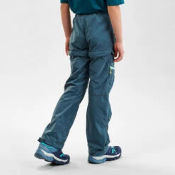 Quechua Pantalon De Randonnée Modulable - MH500 Turquoise - Enfant 7-15 Ans 11 Quechua Pantalon De Randonnée Modulable - MH500 Turquoise - Enfant 7-15 Ans -Quechua Magasin pantalon de randonnee modulable mh500 turquoise enfant 7 15 ans 2