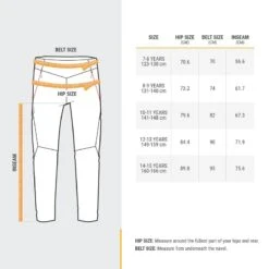 Quechua Pantalon De Randonnée Softshell Enfant MH550 Gris Foncé 7-15 Ans -Quechua Magasin pantalon de randonnee softshell enfant mh550 gris fonce 7 15 ans 5