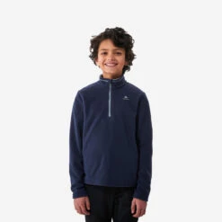 Quechua Polaire De Randonnée - MH100 Bleue - Enfant 7-15 Ans
