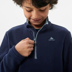 Quechua Polaire De Randonnée - MH100 Bleue - Enfant 7-15 Ans -Quechua Magasin polaire de randonnee mh100 bleue enfant 7 15 ans 3