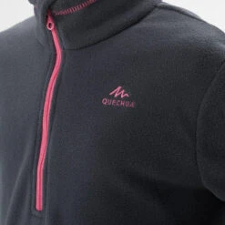 Quechua Polaire De Randonnée - MH100 Grise Foncée - Enfant 7-15 Ans -Quechua Magasin polaire de randonnee mh100 grise foncee enfant 7 15 ans 5