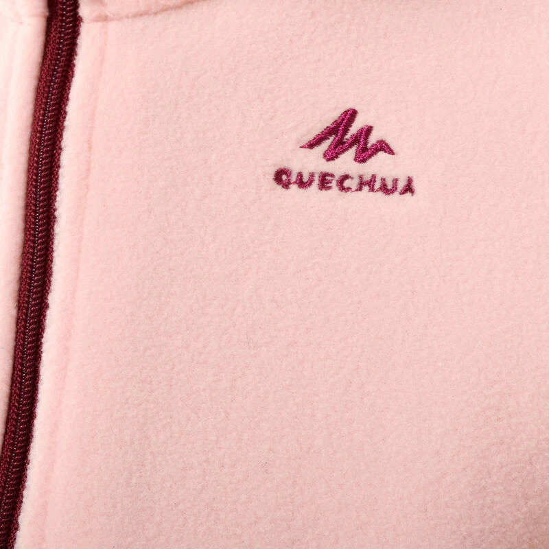 Quechua Polaire De Randonnée - MH100 Rose - Enfant 2-6 Ans 6 Quechua Polaire De Randonnée - MH100 Rose - Enfant 2-6 Ans – Image 6