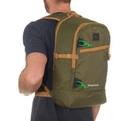 Quechua Sac à Dos E 22 CL Vert/beige, 22 Litres -Quechua Magasin sac a dos e 22 cl vertbeige 22 litres 3