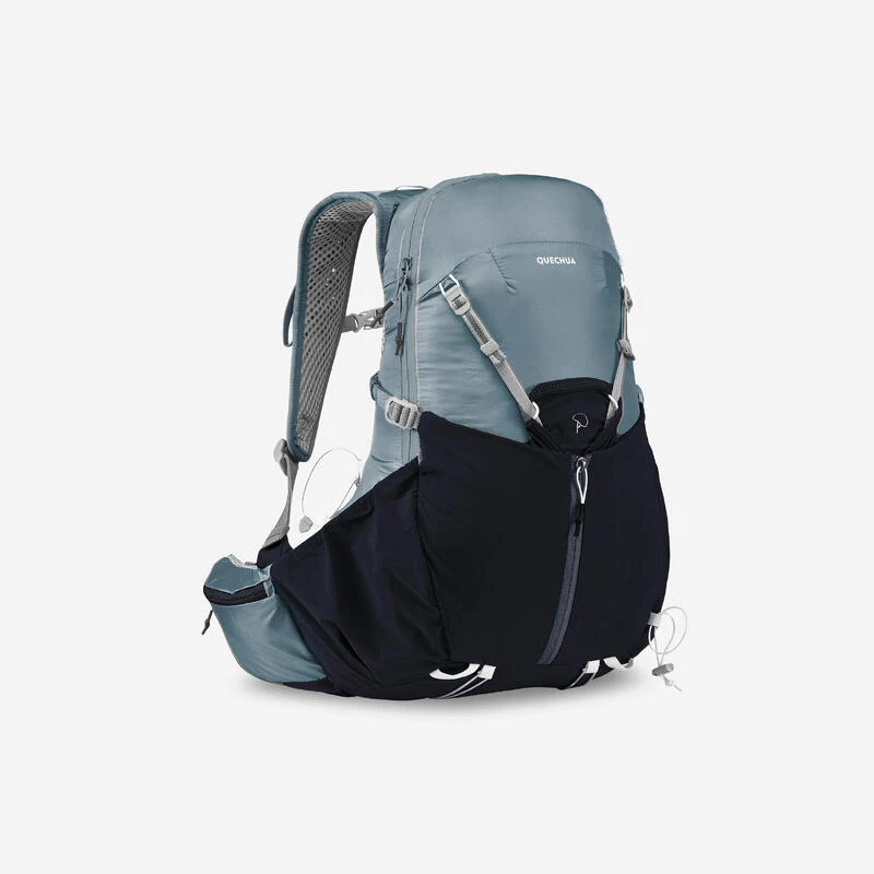 Quechua Sac à Dos Ultra Léger De Randonnée Rapide FH 500 Femme Bleu. 1 Quechua Sac à Dos Ultra Léger De Randonnée Rapide FH 500 Femme Bleu.