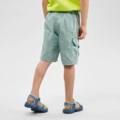 Quechua Short De Randonnée - MH500 KID Vert - Enfant 2-6 ANS -Quechua Magasin short de randonnee mh500 kid vert enfant 2 6 ans 2