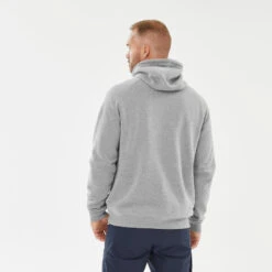 Quechua Sweat à Capuche De Randonnée - NH150 1/2 Zip Homme -Quechua Magasin sweat a capuche de randonnee nh150 12 zip homme 3