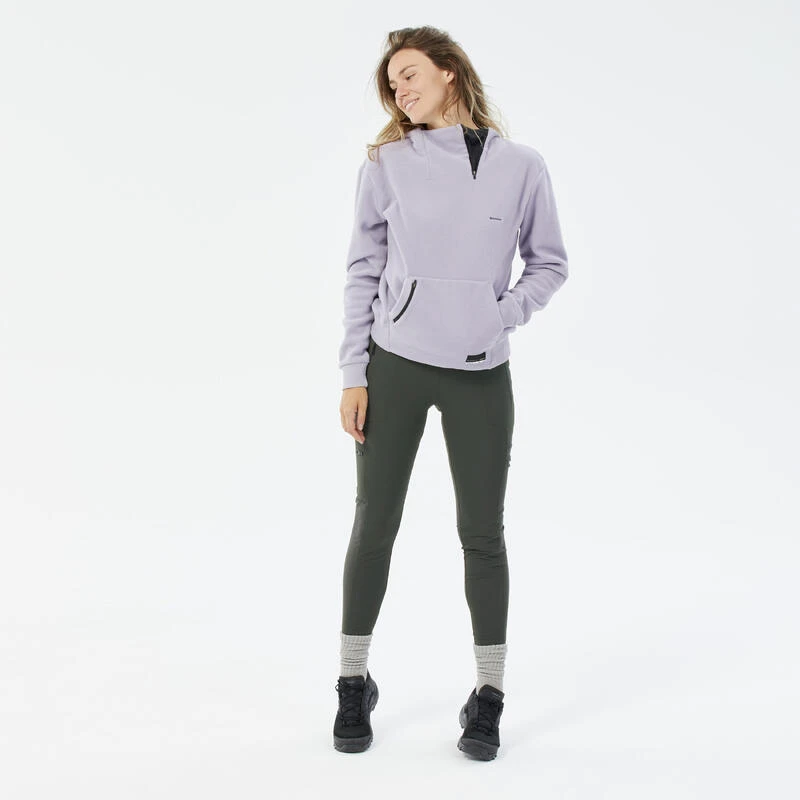 Quechua Sweat Polaire De Randonnée - MH100 Hoodie - Femme 3 Quechua Sweat Polaire De Randonnée - MH100 Hoodie - Femme – Image 3