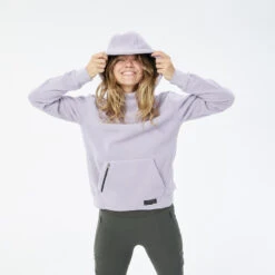Quechua Sweat Polaire De Randonnée - MH100 Hoodie - Femme 10 Quechua Sweat Polaire De Randonnée - MH100 Hoodie - Femme -Quechua Magasin sweat polaire de randonnee mh100 hoodie femme 3