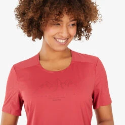 Quechua T-shirt De Randonnée Manches Courtes - MH500 - Femme 6 Quechua T-shirt De Randonnée Manches Courtes - MH500 - Femme -Quechua Magasin t shirt de randonnee manches courtes mh500 femme 2