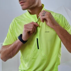 Quechua T-shirt Manches Courtes De Randonnée Rapide Homme FH500 Citron -Quechua Magasin t shirt manches courtes de randonnee rapide homme fh500 citron 2