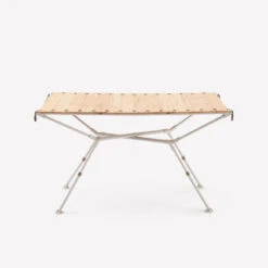 Quechua TABLE DE CAMPING COMPACTE 4/6 PERSONNES - PLATEAU BOIS - POCHE DE RANGEMENT -Quechua Magasin table de camping compacte 46 personnes plateau bois poche de rangement 9