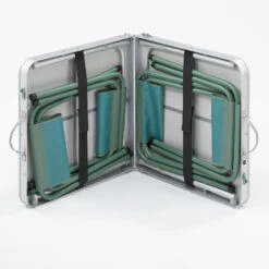 Quechua TABLE DE CAMPING PLIANTE - 4 TABOURETS - 4 À 6 PERSONNES -Quechua Magasin table de camping pliante 4 tabourets 4 a 6 personnes 3