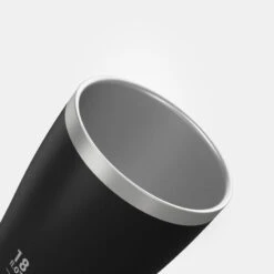 Quechua Tasse / Verre MH500 Isotherme (double Paroi Inox) Camp Du Randonneur 0,5L Noir -Quechua Magasin tasse verre mh500 isotherme double paroi inox camp du randonneur 05l noir 2