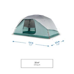 Quechua Tente à Arceaux De Camping - Arpenaz 6 ULTRAFRESH - 6 Personnes - -Quechua Magasin tente a arceaux de camping arpenaz 6 ultrafresh 6 personnes 2