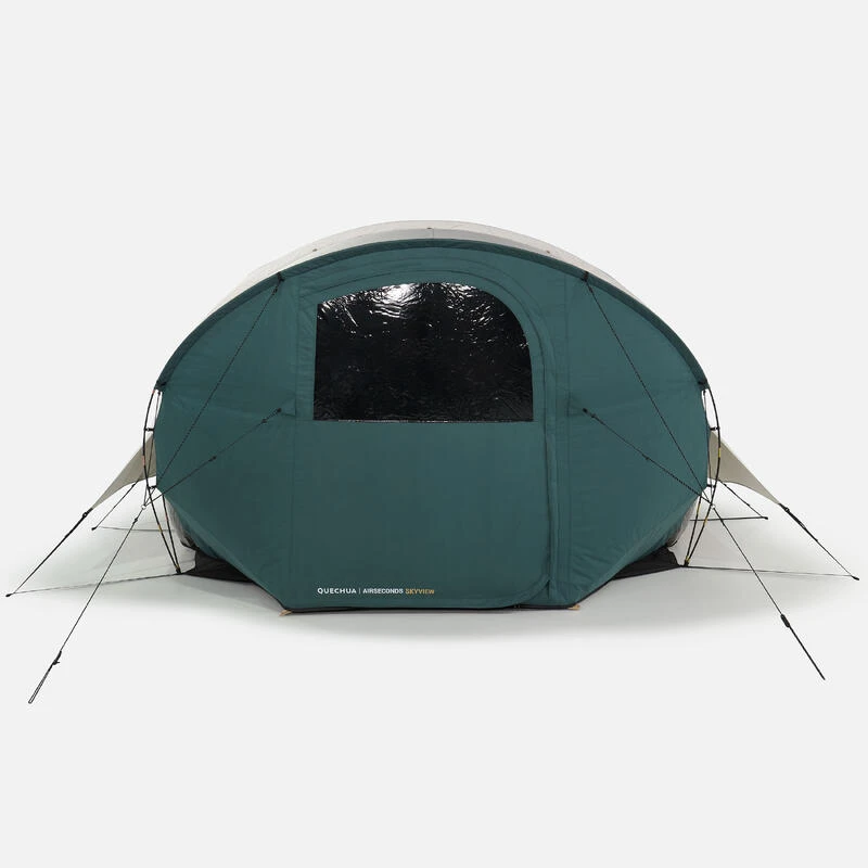 Quechua Tente Bulle De Camping - AirSeconds Skyview Polycoton - 2 Personnes - 1 Chambre 7 Quechua Tente Bulle De Camping - AirSeconds Skyview Polycoton - 2 Personnes - 1 Chambre – Image 7