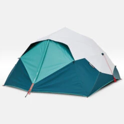 Quechua Tente De Camping - 2 Seconds EASY - 3 Places - Fresh & Black -Quechua Magasin tente de camping 2 seconds easy 3 places fresh and black 4