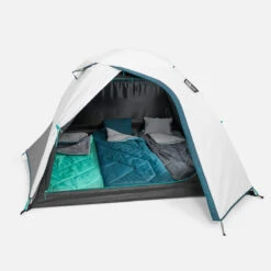 Quechua Tente De Camping - MH100 - 3 Places - Fresh & Black 14 Quechua Tente De Camping - MH100 - 3 Places - Fresh & Black -Quechua Magasin tente de camping mh100 3 places fresh and black 4